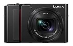 Panasonic LUMIX DC-TZ200D Compact Digital Camera featuring 20.1MP MOS Sensor, 4K 24P & 30P Video Recording, Travel Camera, Leica Zoom Lens, 15X Optical Zoom, Wi-Fi, Bluetooth, Post Focus, Silver