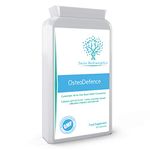 OsteoDefence 90 Capsules - Contains Calcium, Magnesium, Vitamins D3 & K2 Plus a Host of Other Essential Vitamins and Minerals – Ultimate All-in-One Bone Health Formula - Made in The UK