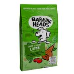 Barking Heads Dry Dog Food for Large Breeds - Chop Lickin' Lamb 12kg - 100% Natural - Grass-Fed Lamb with No Artificial Flavours - Packaging may vary