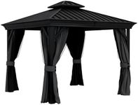 Outsunny 3 x 3.7m Outdoor Hardtop G