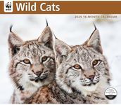 Calendar Ink, Wild Cats WWF 2025 Wall Calendar