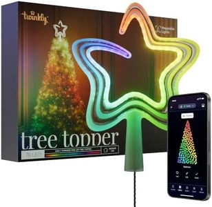Twinkly LED RGB Christmas Star Tree Topper - Indoor