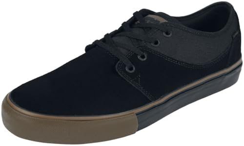 Globe Men's Mahalo Skate Shoe, Black/Gum, 8