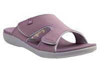 Spenco Women's Orthotic Sandal Slide, Elderberry, 9