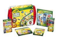 CRAYOLA Silly Scents Colouring Tub - Over 50 Scented Crayons, Markers & Pencils (Including a 64 Page Colouring Book) | Ideal for Kids Aged 3+