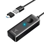 VAYDEER Undetectable Mouse Jiggler, USB C Mouse Mover Device, Portable Automatic Mouse Wiggler, Driver-Free Mouse Shaker for PC/Computer/Laptop, Plug and Play, Work from Home Essentials