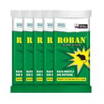 PCI Roban The Rat Killer Cake (Pack of 5) | Kills Rats Outdoors in One Feed | Effective Against All Types of Rats