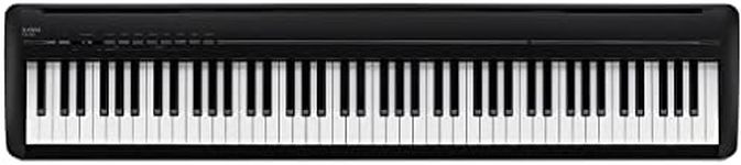 Kawai ES120 88 Note Weighted Keys Portable Digital Piano, Black