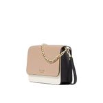 kate spade crossbody purse for women Madison flap convertible crossbody (Toasted)