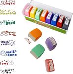 Powerful 8 Pcs Teacher Stamps Self 