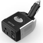 BESTEK 75W Power Inverter DC 12V to 110V AC Car Inverter Power Converter