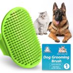 1pk Pet & Dog Brushes for Grooming | Soft Silicone Dog Bath Brush | Dog Grooming Brush | Pet Grooming Brush Bath | Dog Shampoo Brush | Pet Grooming Bath Brush | Pet Brush | Dog Shower Brush, Dog Brush