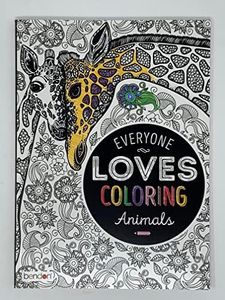Bendon Animals Adult Coloring Book