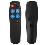 HIULLEN Universal Remote Control, TV Remote Control with Large Buttons, Easy to Use and Setup, Senior Remote Control Works for TV and Cable IR Devices, Suitable for Elderly People