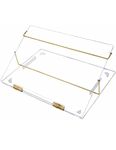 READAT (Make in India Pure Acrylic Table top Elevator Writing Desk Small Size 16 * 12 INCHES |8 mm Thickness