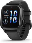 Garmin Venu Sq 2, AMOLED GPS Smartwatch, All-day Health Monitoring and Fitness Features, Music Storage, Sports Apps and More, Square Design Smartwatch with up to 11 days battery life, Black