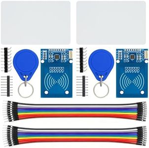 WWZMDiB 2 Pcs Reader Writer Module Kit Compatible with Mifare RC522 RFID for Arduino Raspberry Pi STM32