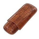 Cigar Case Holder, Leather Humidor,