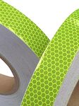 High Intensity Grade Lime Reflective Tape 25mm x 2.5m