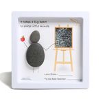 enasal Teacher Appreciation Art Gift, Thank You Teacher Pepple Art Gift-Style 1