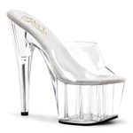 Pleaser ADORE-701 Clr/Clr UK 5 (EU 38)