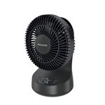 Honeywell Air Purifiers and Fans QuietSet Oscillating Pedestal Fan, Black - Individual or Small Room Fan, Equipped with Silent Function and 5 Power Levels - HTF337BE