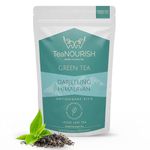 TeaNOURISH Darjeeling Himalayan Green Tea | Loose Leaf Tea | Relaxing & Stress Relief Tea | Immune Support | Brew Hot or as an Iced Tea - 100 g