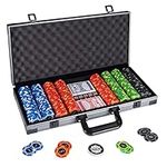 Comie Clay Poker Chips,400PCS 14 Gr
