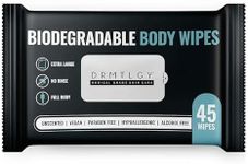 DRMTLGY Body and Face Shower Wipes 