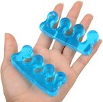 Toe Separators and Toe Separator Toe Stretcher Divider Spacer Gel Nail Polish Toe Spacers Hammer Toes for Women and Men Relaxing Toes Alleviating Toe Pain After Sports Activities.