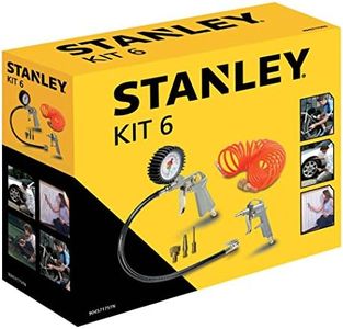 Stanley Tools for Air Compressor, Air Tool Kit (Pack of 6) 9045717STN