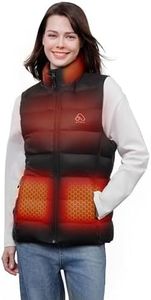 AVIDIA Heated Vest for Women with Battary Pack, Rechargeable Women's Lightweight Heating Vests, Ideal Gifts for Wife Her
