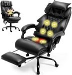 Massage Office Chair with Foot Rest
