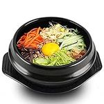 EgBert Korean Dolsot Bowl Big Sized Earthenware Stone Pot Bibimbap Cooking + Trivet Set Rice Bowl - 14