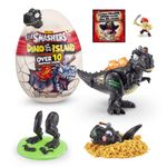 Smashers Dino Island Surprise Mini Egg, T-Rex, Dinosaur Collectible Toy, Explorer's Kit, Dinosaur Slime (T-Rex)