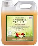 PSN Raw 100% Pure Apple Cider Vinegar with The Mother 946ml Non-GMO Cloudy ACV Pure Cold Pressed Unrefined Unfiltered Unpasteurised Vegan 4.5% Acidity Weight Loss Detox