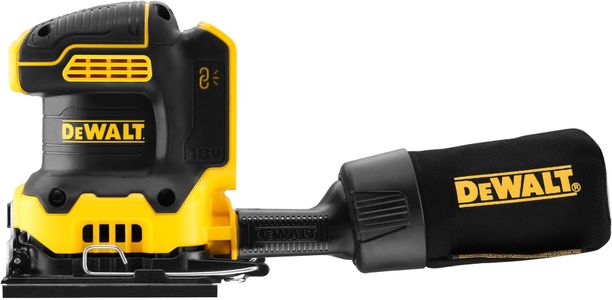 DEWALT 18V XR Cordless Palm Sander – Compact Power Tool