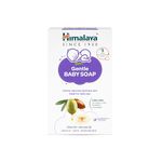 Himalaya Gentle Baby Soap for Newborns | No Post Bath Dryness - 125g | Gentle Cleansing With Phyto-Oil Complex of 100% Natural Oils of Almond & Olive| #1 Doctor Recommended Brand