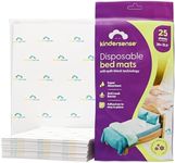 KinderSense® Ultra Absorbent Disposable Bed Pads for Potty Training 36" x 30" (25 Count) - Bedwetting Mat & Mattress Protector - Incontinence Pads with Adhesive Leakproof | Alt. to Training Pants