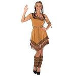 Fun Shack Womens Indigenous American Costume Adults Book Character Outfit World Book Day Costumes Adults Women L