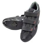 tommaso Strada 100 Dual Cleat Compatible Spin Class Ready Bike Shoe - SPD - 48 Black