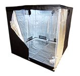 Green Lamp Premium 120 x 120 x 200cm 600D Mylar Indoor Grow Tent Box Hydroponics Dark Room