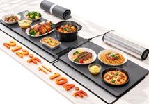 Warming Mat for Food 61"×15" Extra-Large| Independent Temperature Control