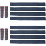 Pilika Adjustable Straps and Sponge Handlebar Grip Sleeve Set for Hoverkart Seat Attachment Straps for Self-balancing Scooter Hoverboard Go Kart