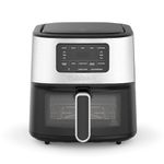 Cuisinart AIR-200C Airfryer, 6-Qt Basket Air Fryer Oven - Roasts, Bakes, Broils & Air Frys Quick & Easy Meals - Digital Display with 5 Presets, Non Stick & Dishwasher Safe