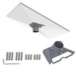 Starlink Gen 3 Mount,Compatible with Starlink Standard V3 for Starlink Gen 3 Standard Dish Antennas,Starlink Standard V3 Roof Mount Adapter for Pole Mounting,Aluminum Alloy(Gray)