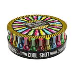 COOL SHOT Carousel 61x20ml | Mixed Vodka Shots | Strawberry, Tropical, Blue Lemon, Berry Burst, Apple | Perfect for Gifts, Parties and Celebrations