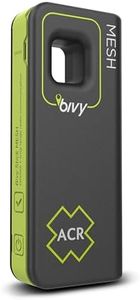 ACR Bivy Stick MESH Satellite Communicator - Dual-Mode LoRa®-Enabled Mesh & Global Iridium Coverage, Two-Way SMS, GPS Tracker, Group Messaging, SOS Emergency with 24hr Reserve Battery - iOS/Android