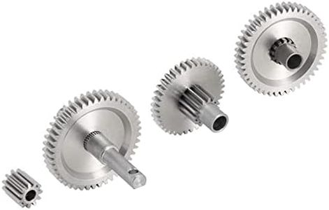 INJORA 15g Stainless Steel 40.3:1 Low Range Transmission Gear Set for TRX4M 1/18 RC Crawler Car Upgrade