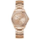 Guess Ladies Rose Gold Tone Multi-Function Watch (Model: GW0685L3)